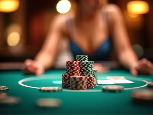 Live roulette and blackjack online table ambience