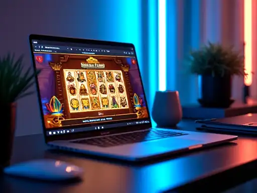 Book of Dead pokie artwork at Surge Casino