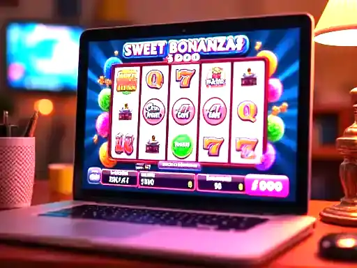 Sweet Bonanza 1000 pokie artwork at Surge Casino